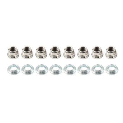 8pcs Wheel Flange Lug Nut Kit M10-1.25 for Honda TRX450R (2004–2009)