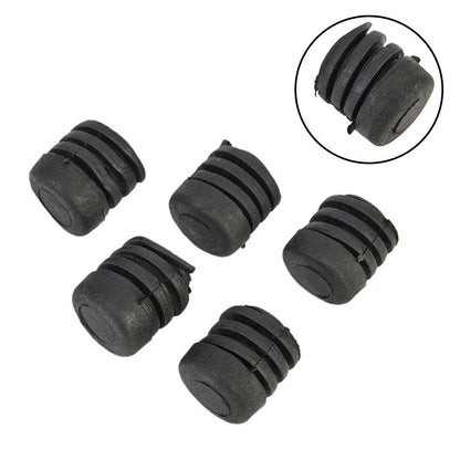 5X Bonnet Rubber Buffer Stop for Nissan (Rubber Black)
