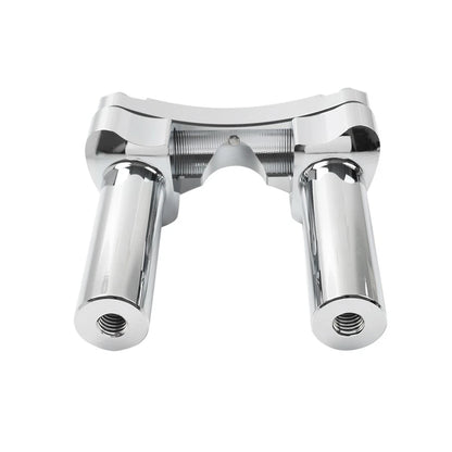 4.5" Handlebar Risers Top Clamp for Harley Road King Glide Chrome