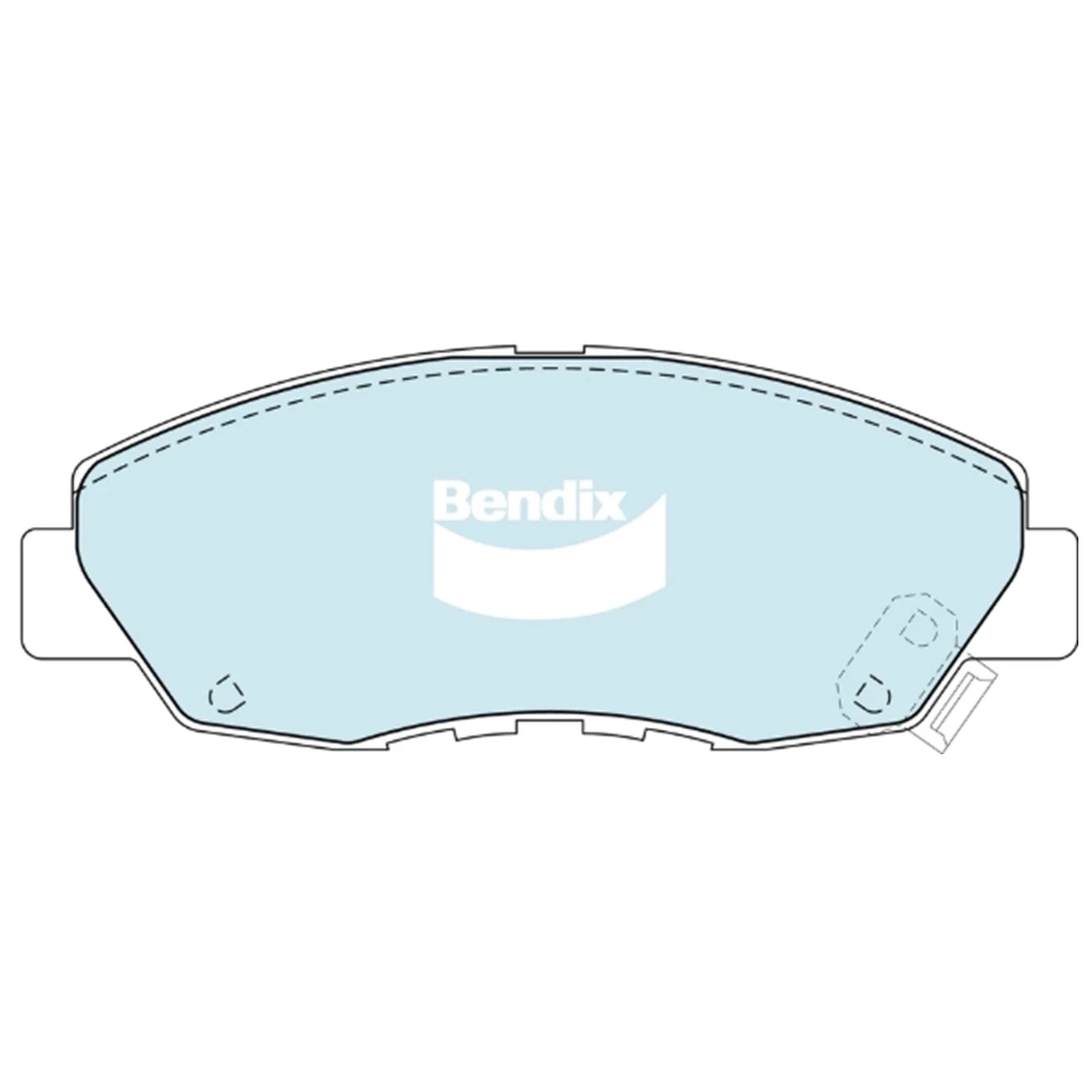 Bendix GCT Front Brake Pads for Honda Accord (1993–2003)