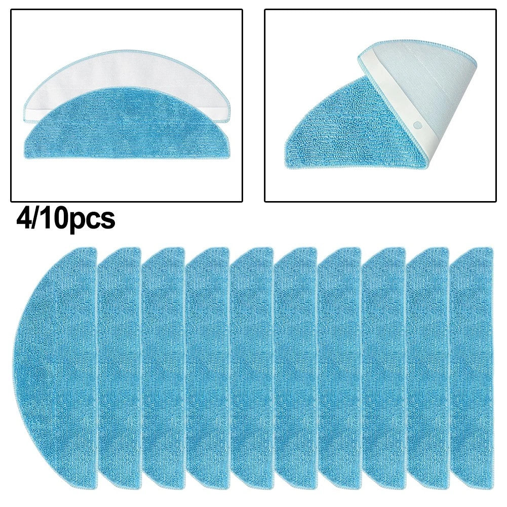 Blue Cleaning Cloths for Cecotec Conga 7490, Eternal, XTreme