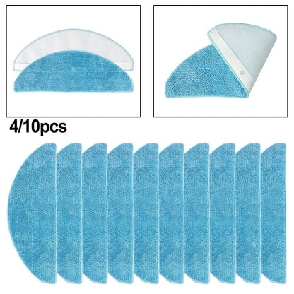 Blue Cleaning Cloths for Cecotec Conga 7490, Eternal, XTreme