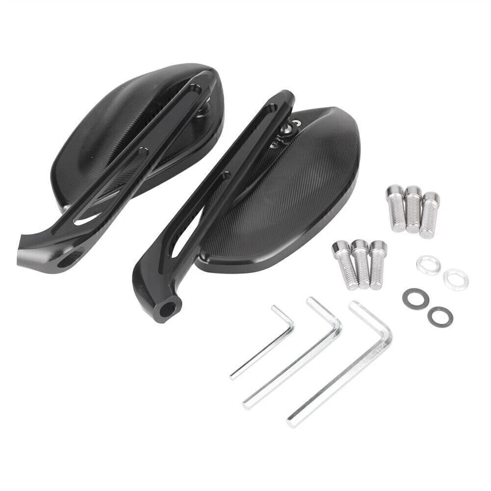 CNC Rearview Mirror Set for BMW Suzuki (Universal)