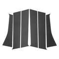 6Pcs Door Pillar Window Trim Replacement for Mitsubishi Outlander (2013–2023)