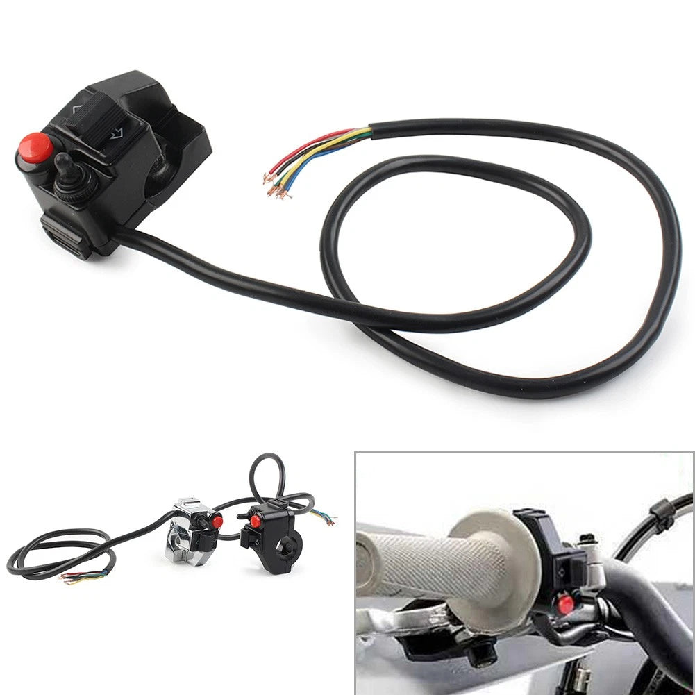 Turn Signal Fog Light Switch for Motorcycle (Handlebar Mount)