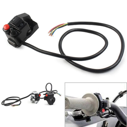 Turn Signal Fog Light Switch for Motorcycle (Handlebar Mount)