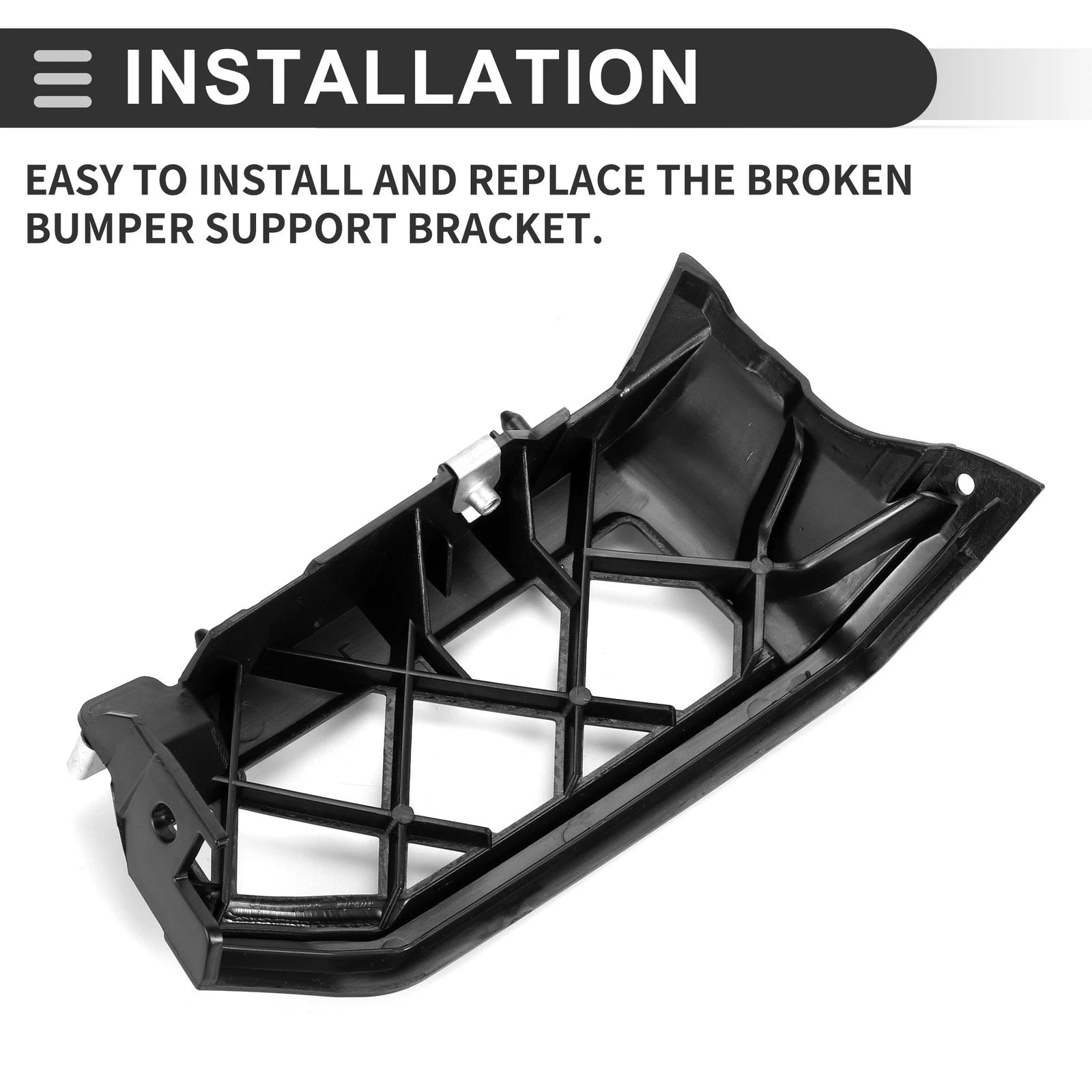 1pc Left Front Bumper Retainer Bracket No. 62223EA500 for Nissan Frontier (2005–2021)