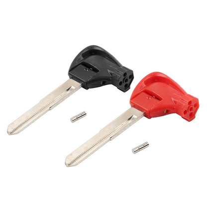 2X Ignition Key Blank Shell Case for Yamaha Motorbike Scooter (Uncut Blade)