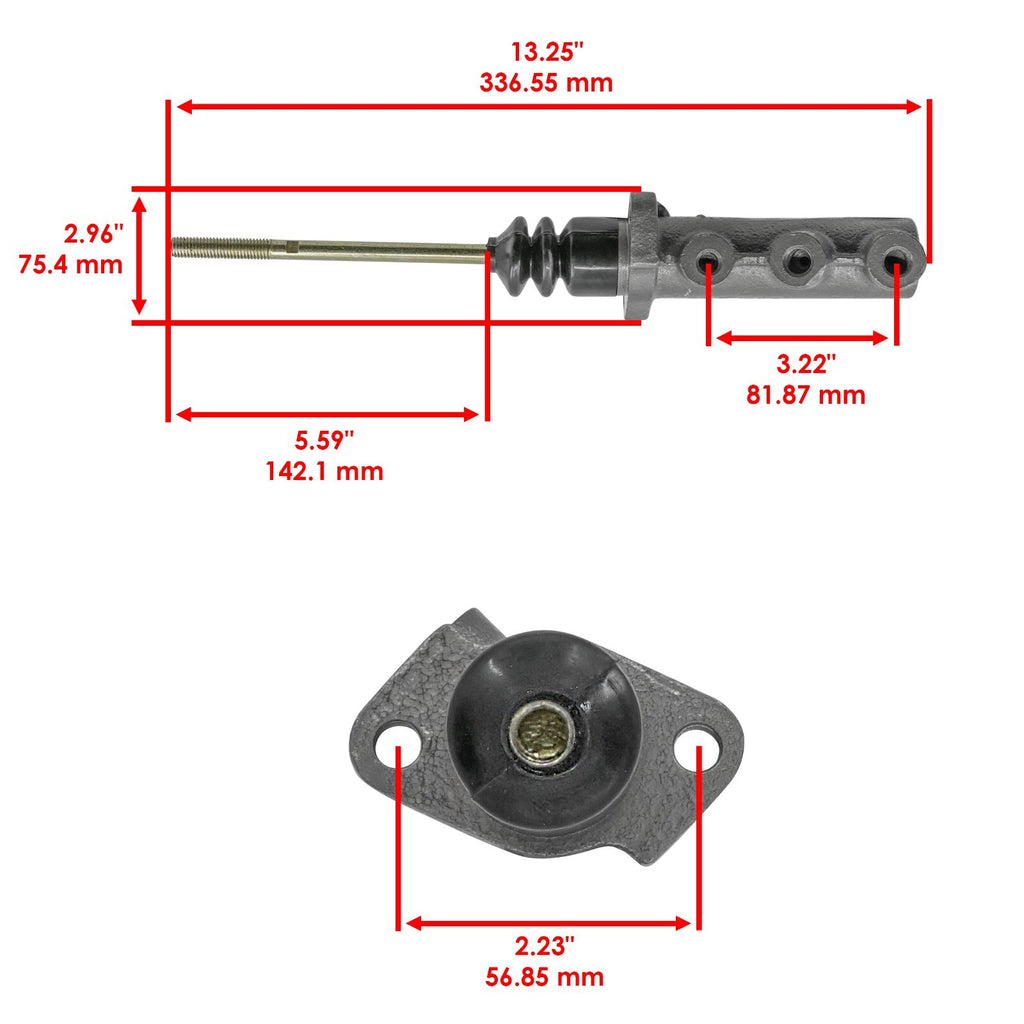Brake Master Cylinder Replacement for JCB 3CX 4CX (2005–2015)