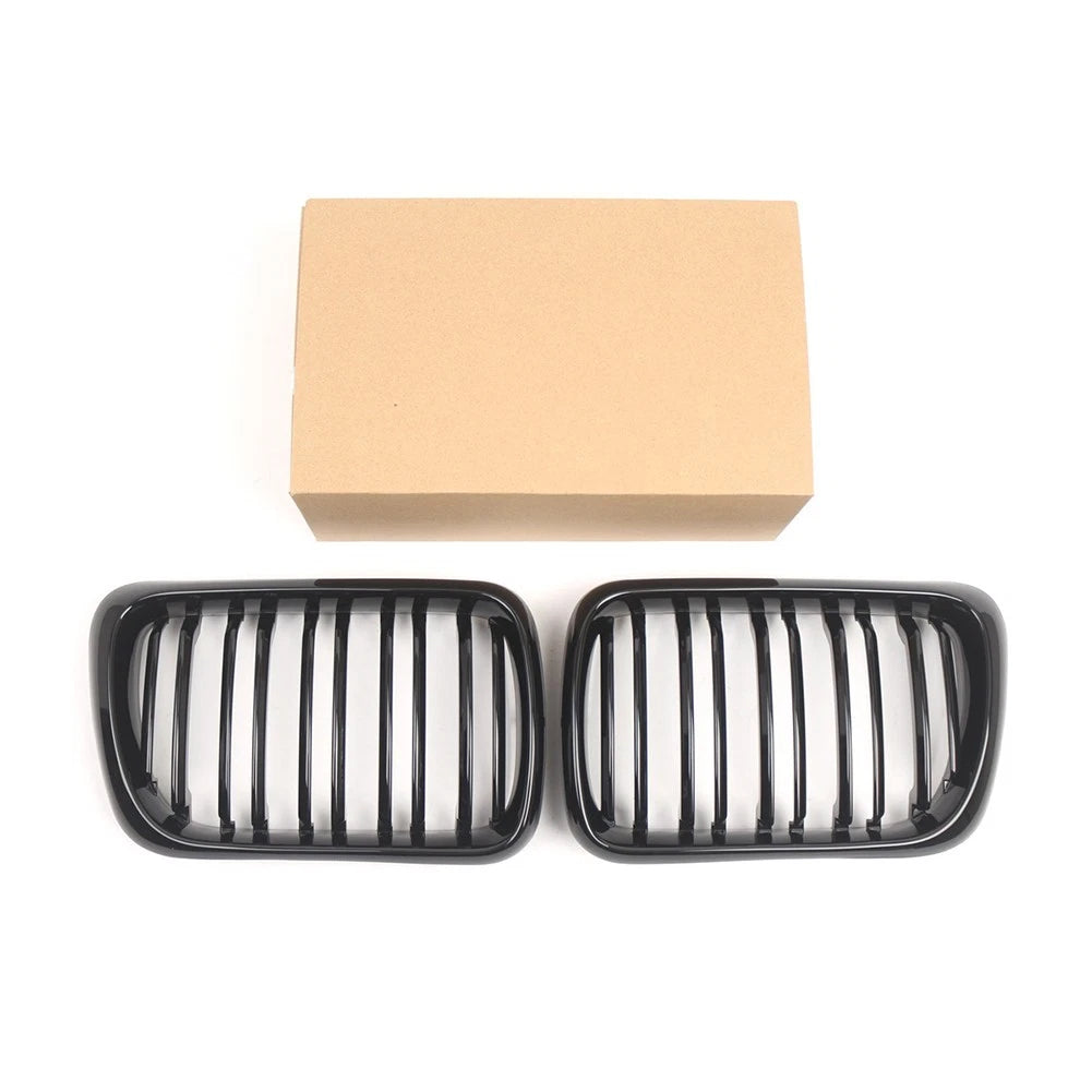 Front Grille for BMW 3 Series E36 (1997–1999) Gloss Black ABS