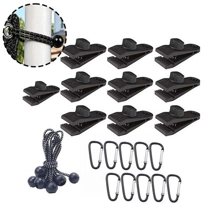 Tent Tarp Clamp for Outdoor Use
