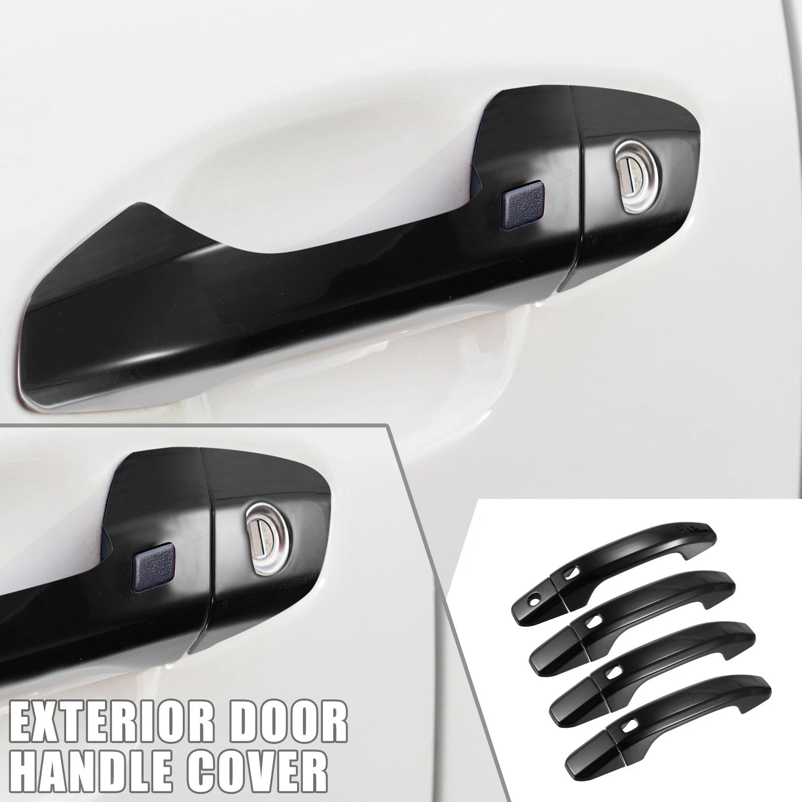 Door Handle Cover Exterior with Smartkey Cutout for Chevrolet (2005–2020)