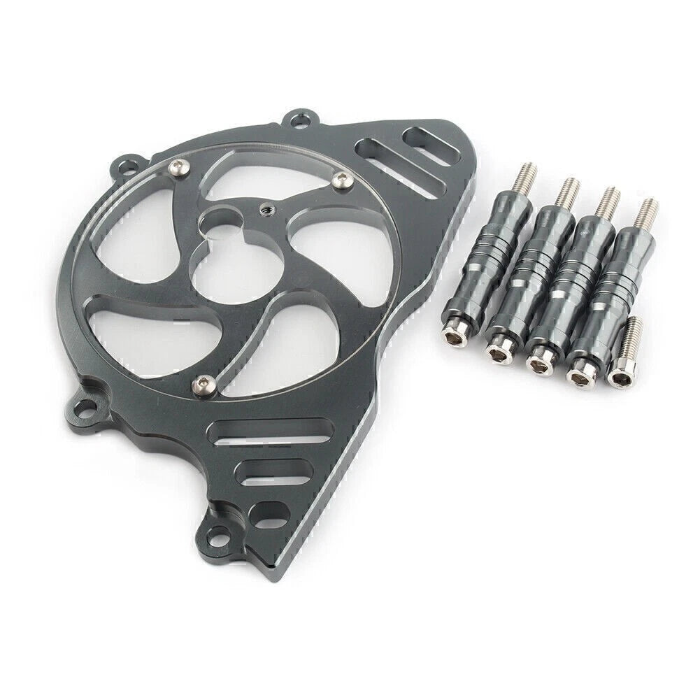 Sprocket Chain Guard Cover for Kawasaki Z1000 (2010–2017) CNC Grey
