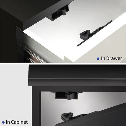 Drawer Latch for Cabinet Door - Easy Installation, Robust Safety Feature
