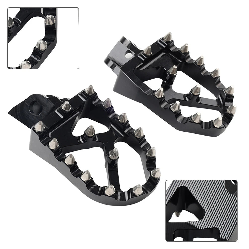 Pair CNC Foot Pegs for Kawasaki KX65 KX85 (2000–2020)