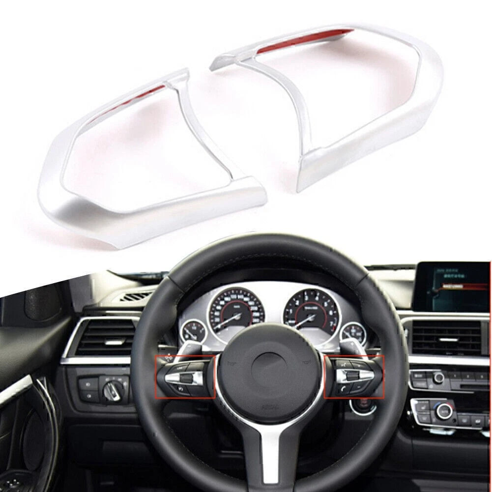 Steering Wheel Decoration Frame Cover Trim for BMW M3 M4 M5 1 3 Series X5M