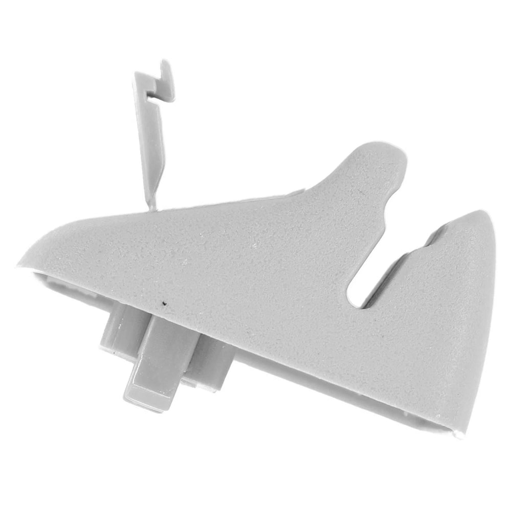 Set of 2 Sun Visor Clips for Ford Focus (2000–2004) Gray Plastic