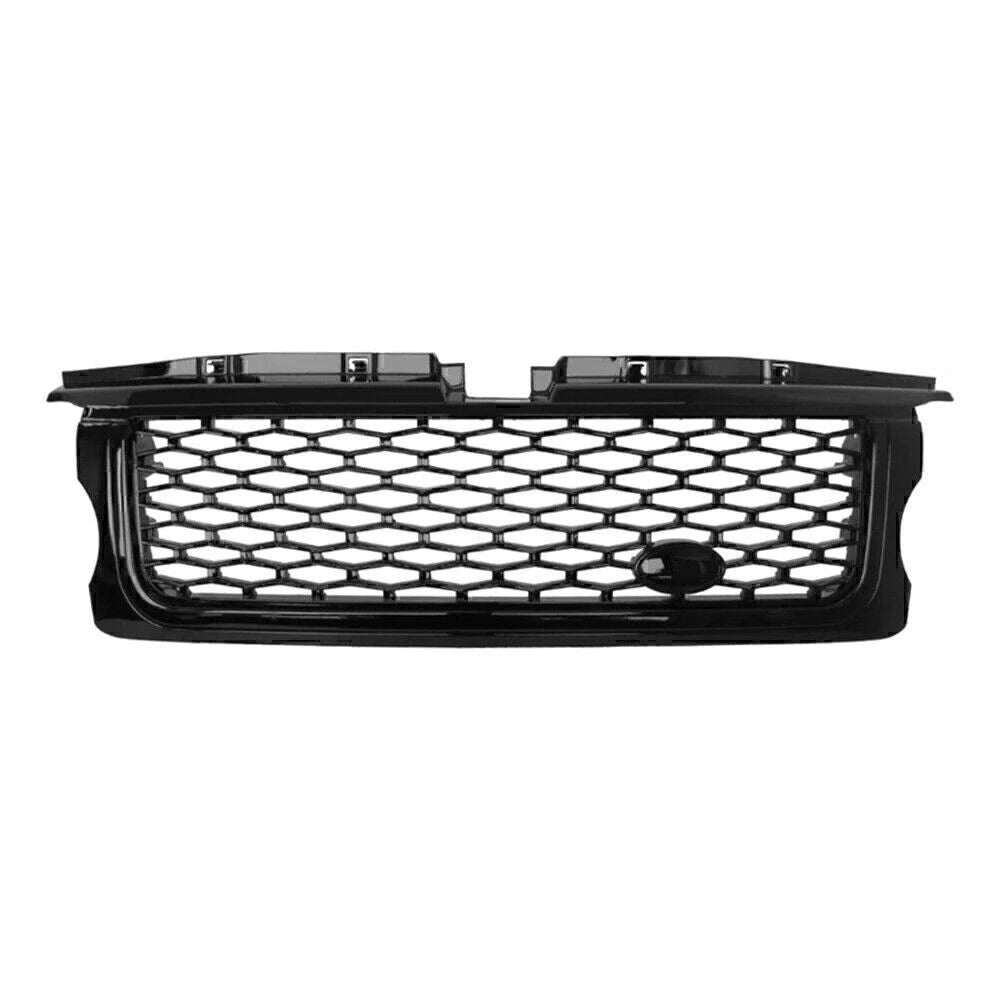 Front Upper Bumper Mesh Grille for Range Rover Sport (2005–2009) Black