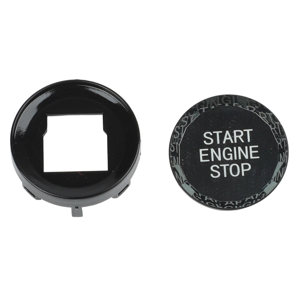 Elegant Black For Crystal Start Stop Button for BMW E90 E91 E92 E93 E84