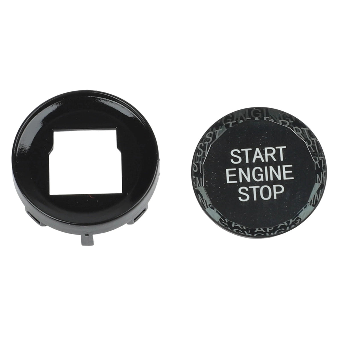 Elegant Black For Crystal Start Stop Button for BMW E90 E91 E92 E93 E84