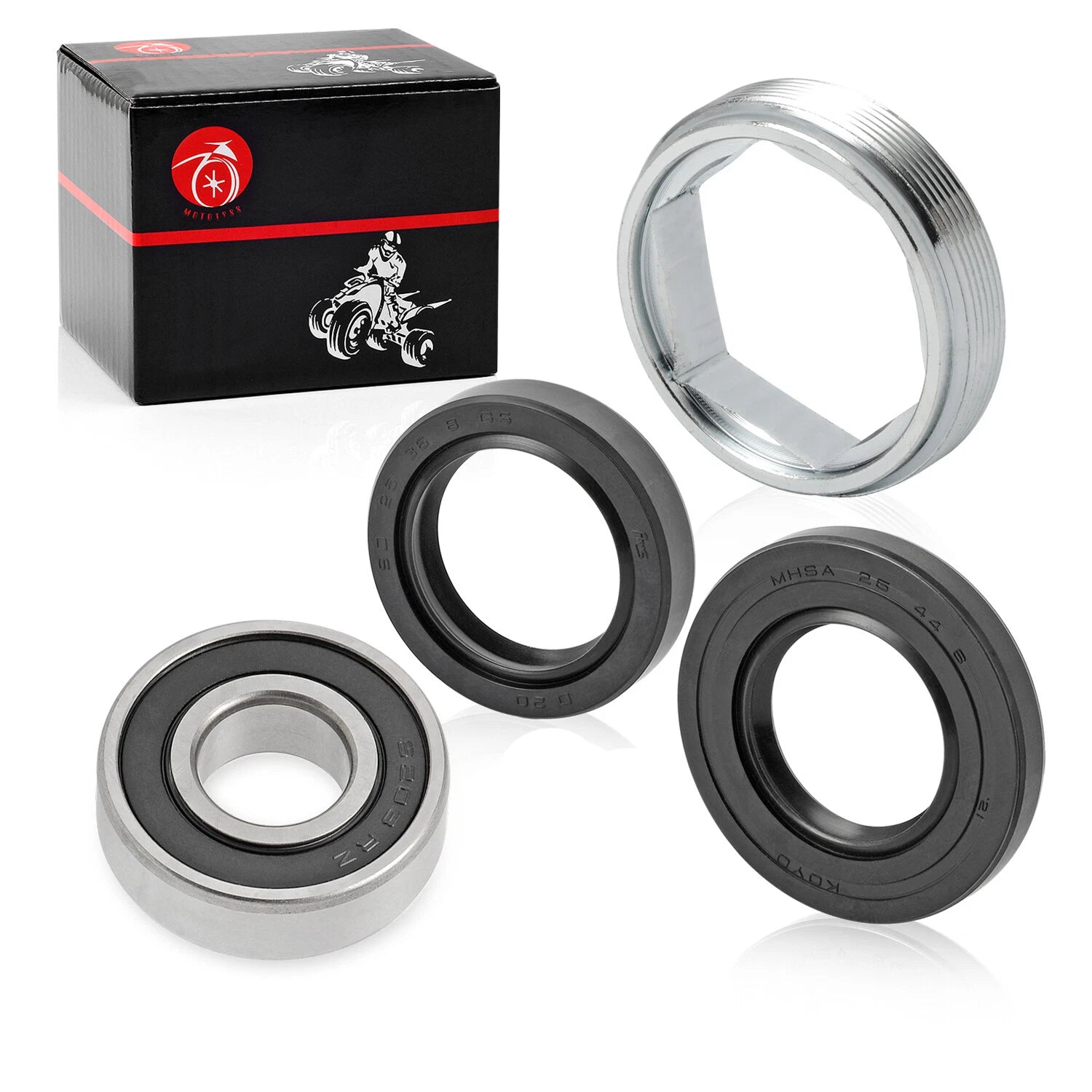 Lower Steering Stem Bearing Seal Kit for Yamaha Banshee Raptor Big Bear 350 (1997–2006)