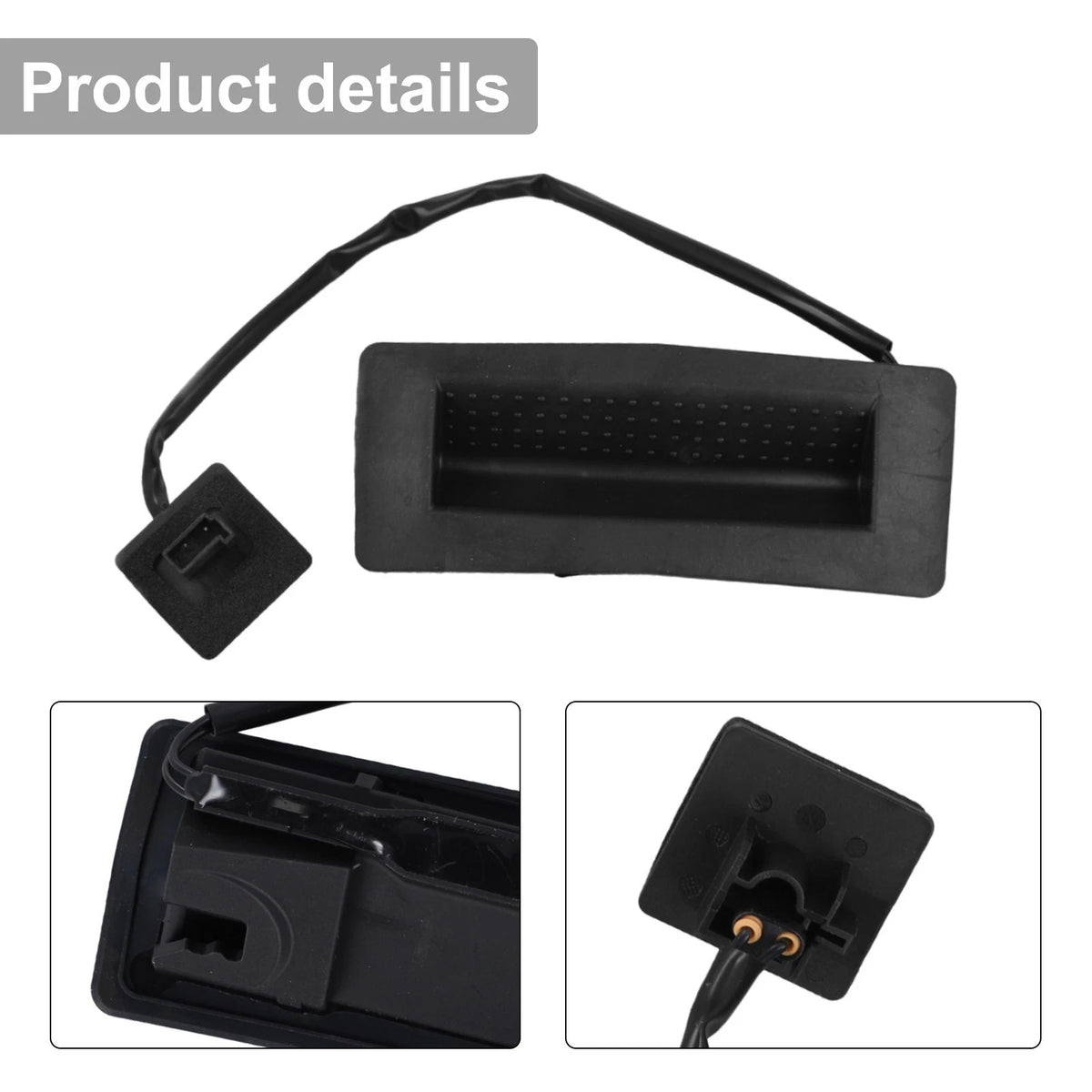 Black Trunk Lock Release Switch for Vauxhall Astra