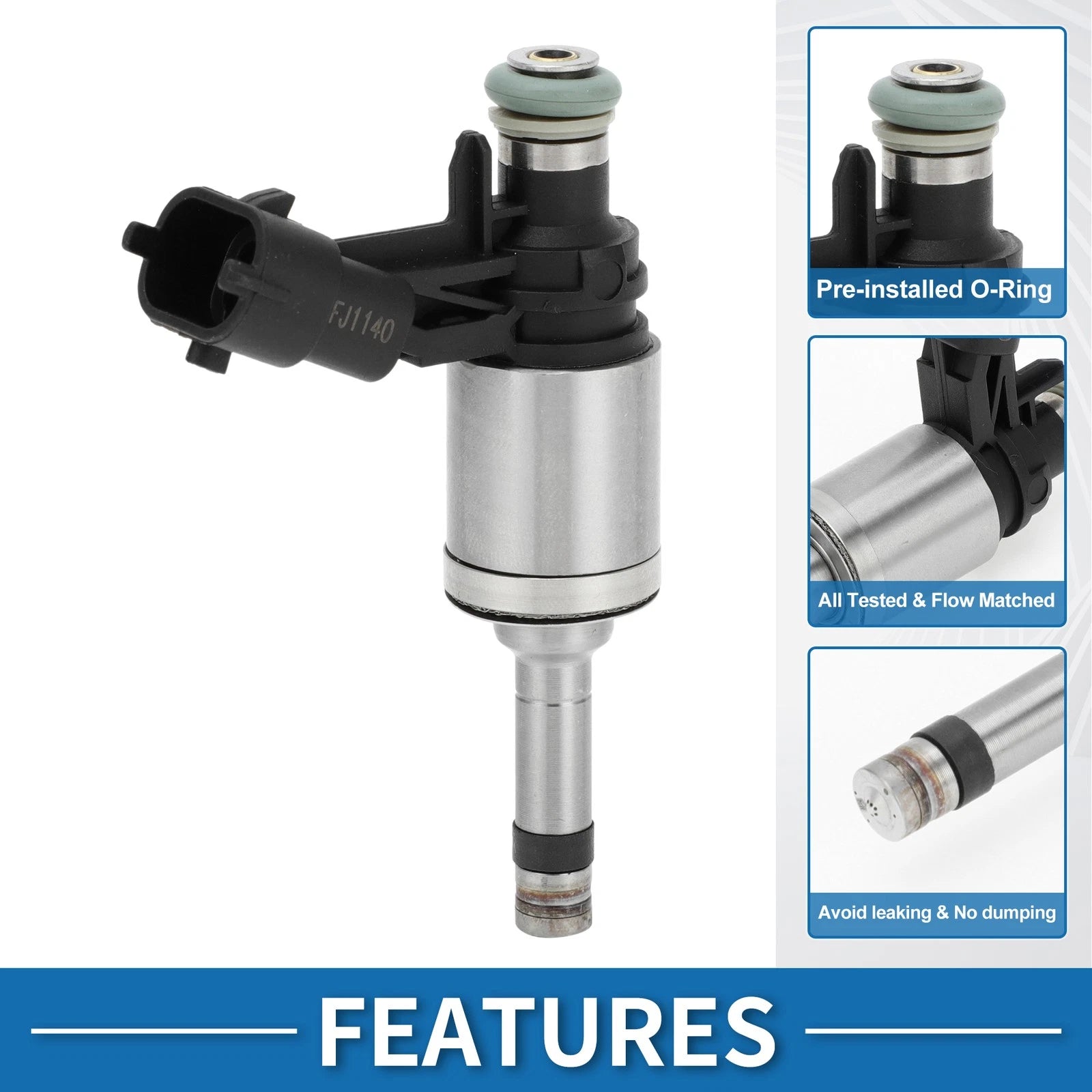 Fuel Injector Replacement for Ford Edge Limited 2.0L (2012–2014)