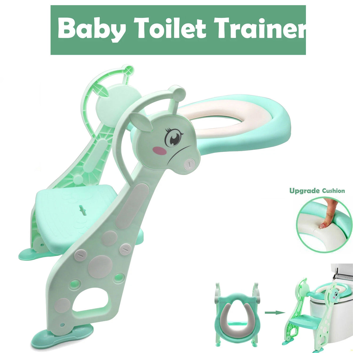 Potty Training Seat with Step Ladder for Kids (Fits Most Toilets)