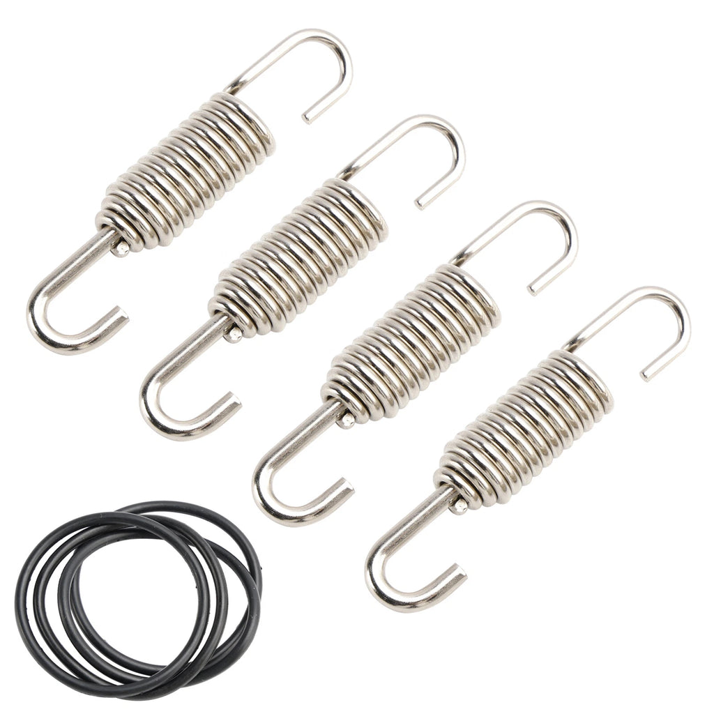 Set of 4 Exhaust Spring & Seal O Rings for 200 250 300 EXC/TPI (1999–2025)