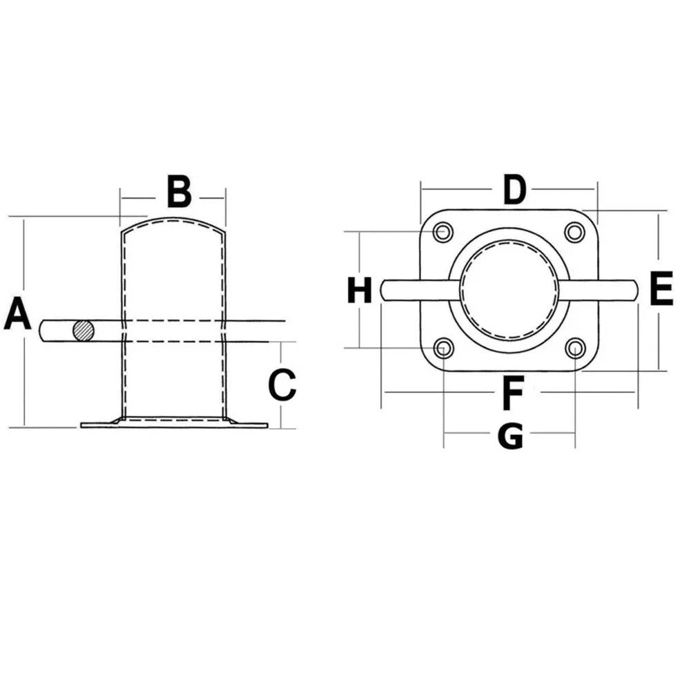 Mooring Cleat for Marine Applications (Reliable Secure Sturdy)