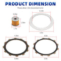 Clutch Friction Plates & Gasket Kit for Suzuki QuadSport Z400 (2003–2008)