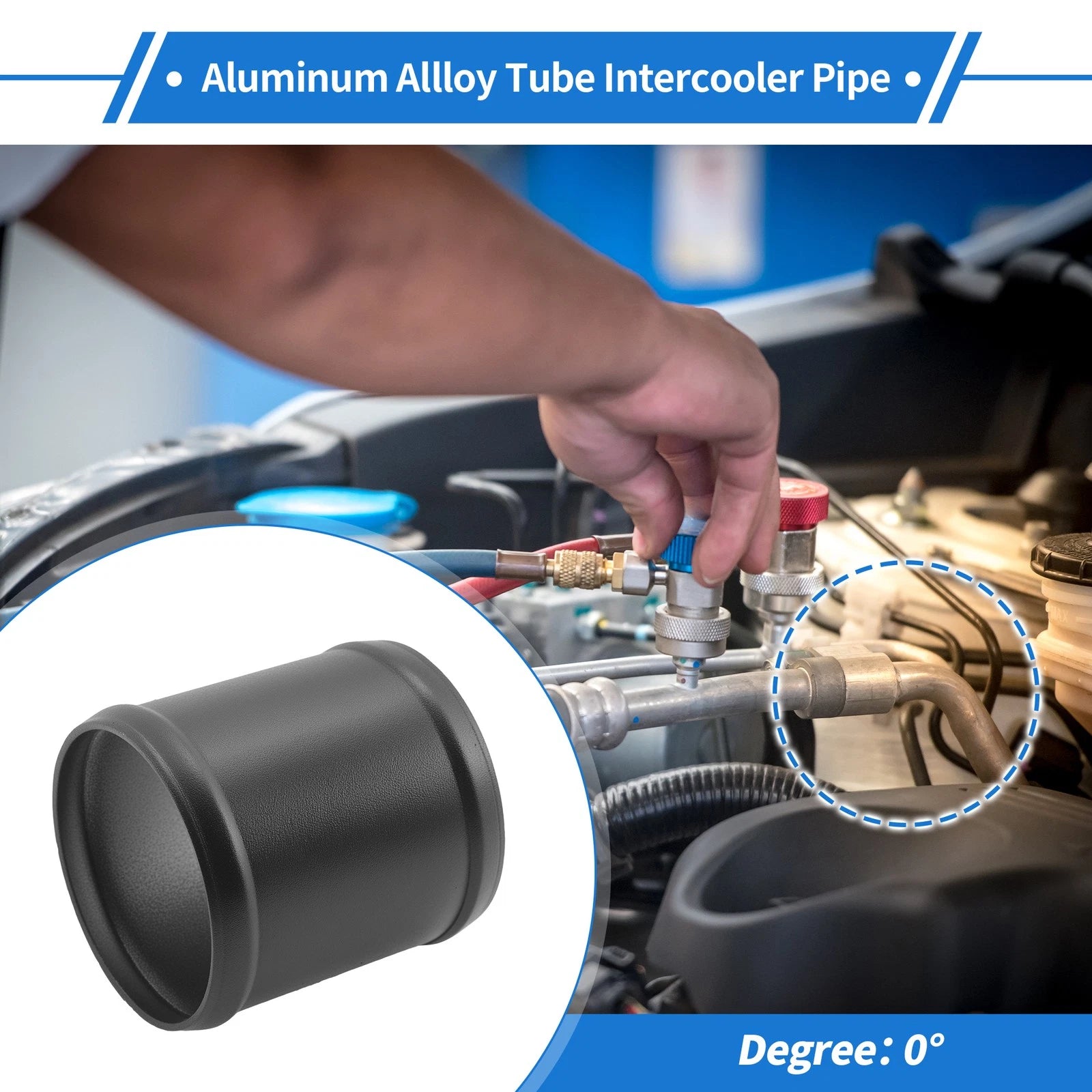 2.76" OD Intercooler Pipe for