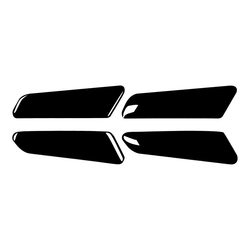 Piano Black Seat Adjustment Button Cover Trim for Audi A4 B9 A5 (2016–2023)