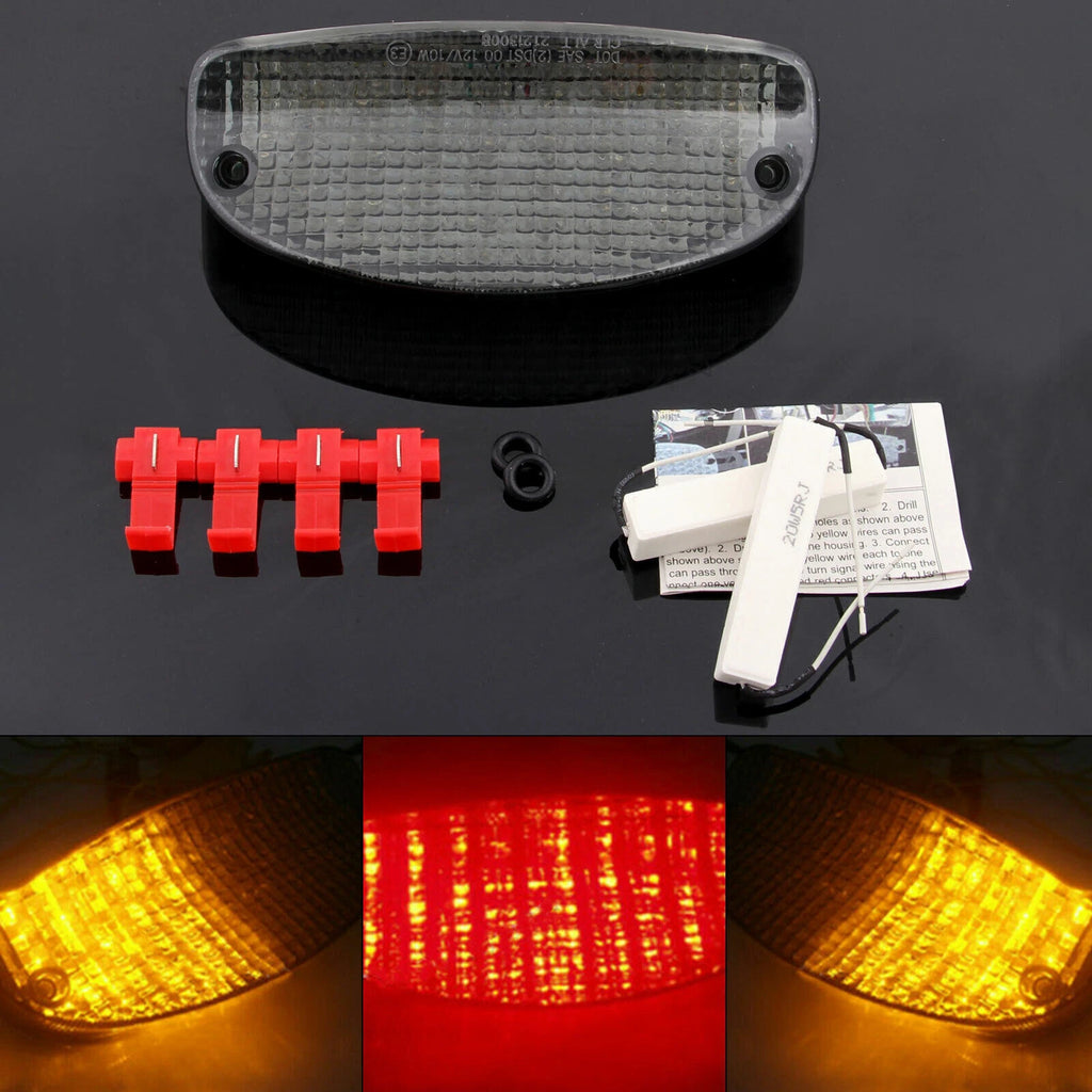 Taillight + Turn Signals for Shadow VLX Spirit 1100, CBR1100XX, Hornet 600