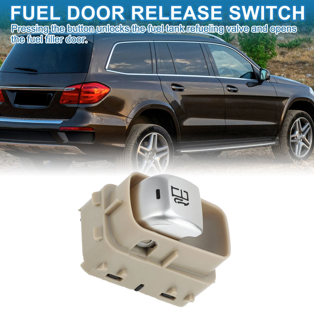 Fuel Door Release Switch Replacement for Mercedes-Benz S550 (2014–2017) Beige