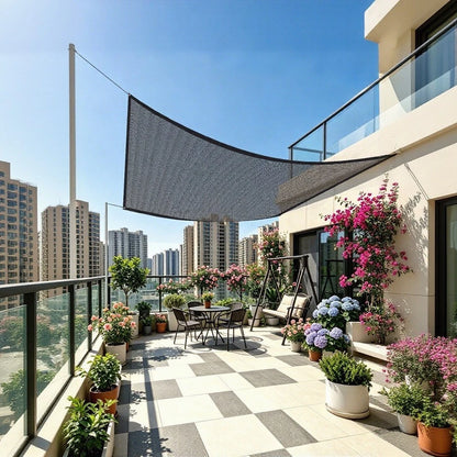HDPE Black Garden Shade Netting for Pergola (Sun Protection Cooling Mesh)