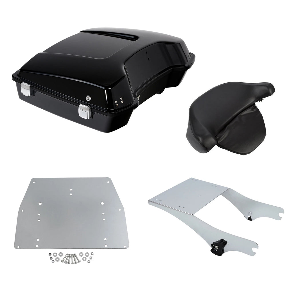 Trunk Backrest Mount Rack Plate for Harley Touring (1997–2008)