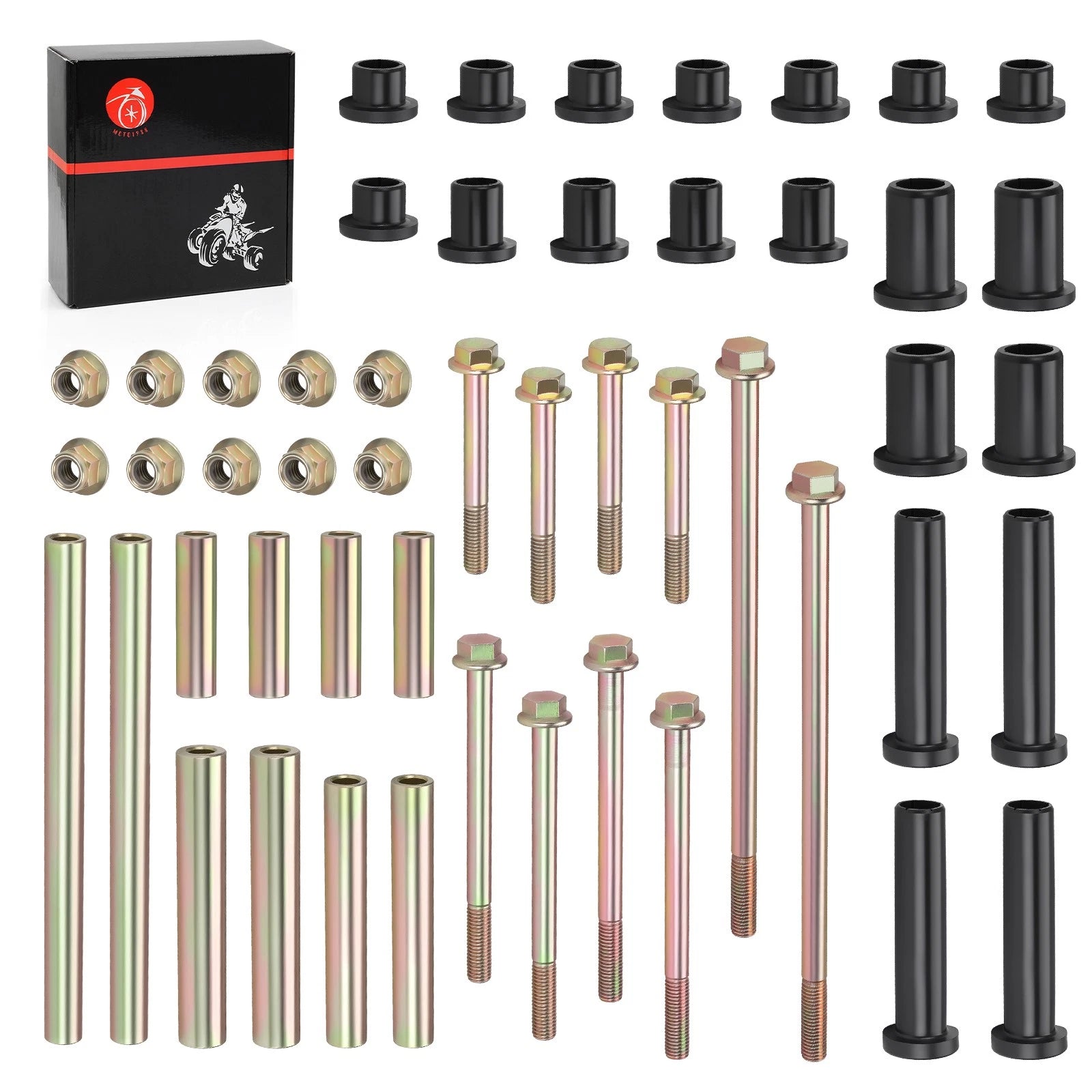 2 Rear A-Arm Bushing Rebuild Kit for Polaris Sportsman 850 (2010–2019) 5439874