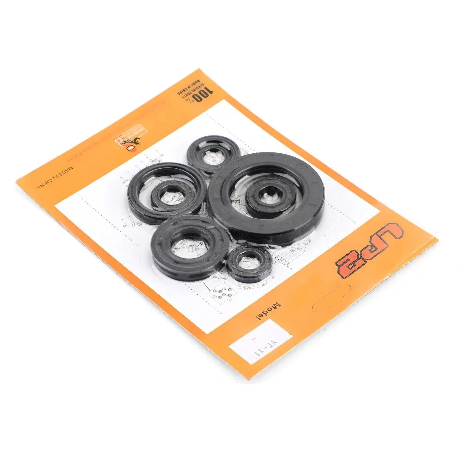 8pcs Engine Oil Seal Kit for Honda CR250R (1992–2001) cr250r cr-250r