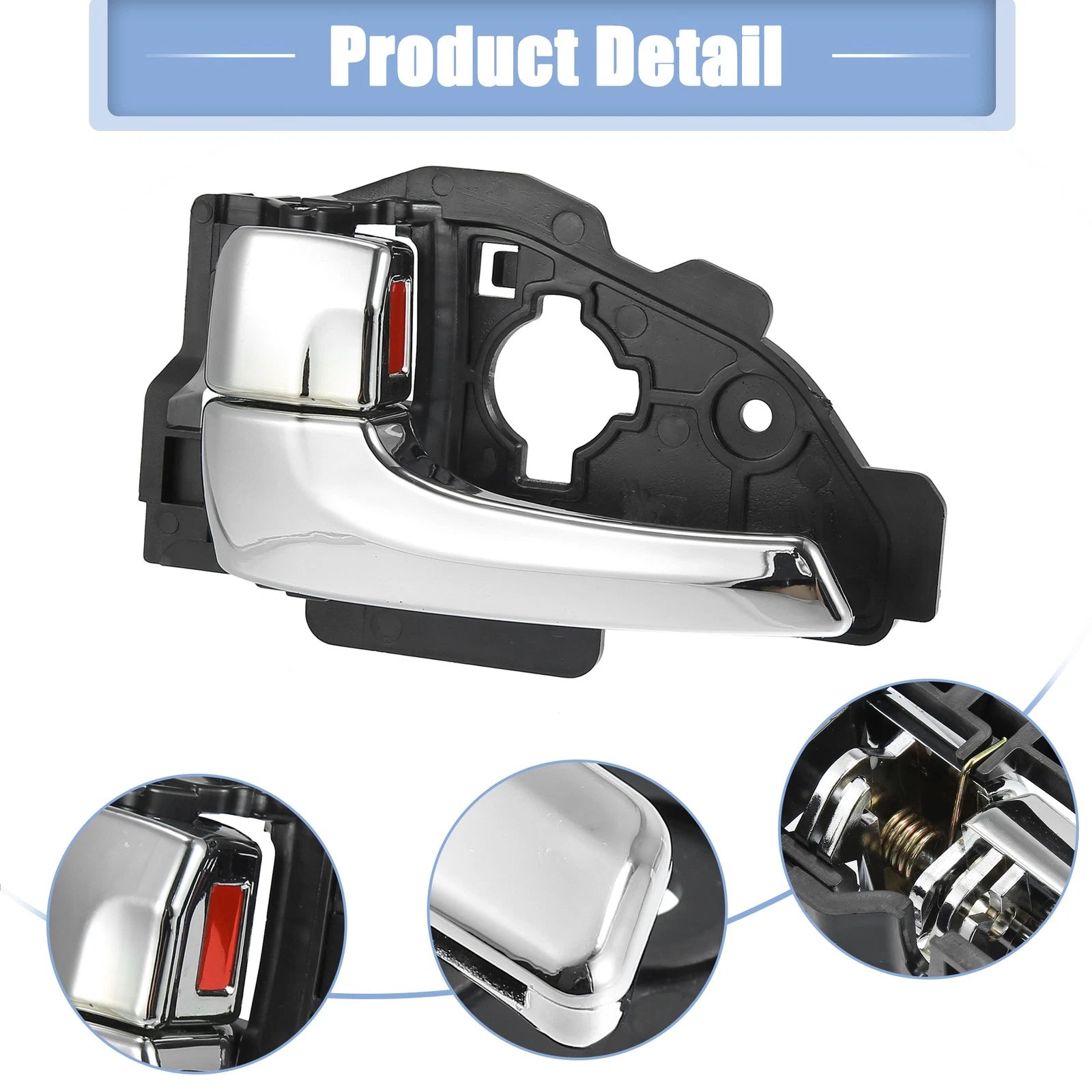 Left Side Inner Interior Door Handle Plastic for Hyundai Tucson (2005–2015)