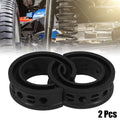 2 Pc Coil Spring Rubber Buffer for Ford and Chevy Universal E Type (E-Type)