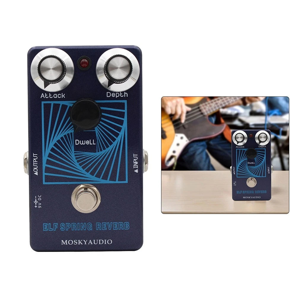 Analog Reverb Guitar Effect Pedal for Live Sound (No Year Range)