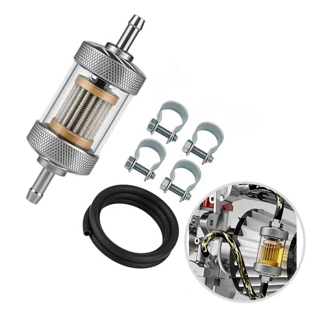 Inline Fuel Filter for Motorcycle (Off-road Riding)