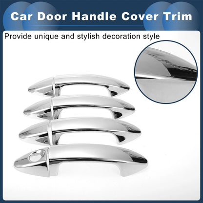 Car Door Handle Cover Trim Side Door Handle Cover for Ford Fiesta (2009–2016)