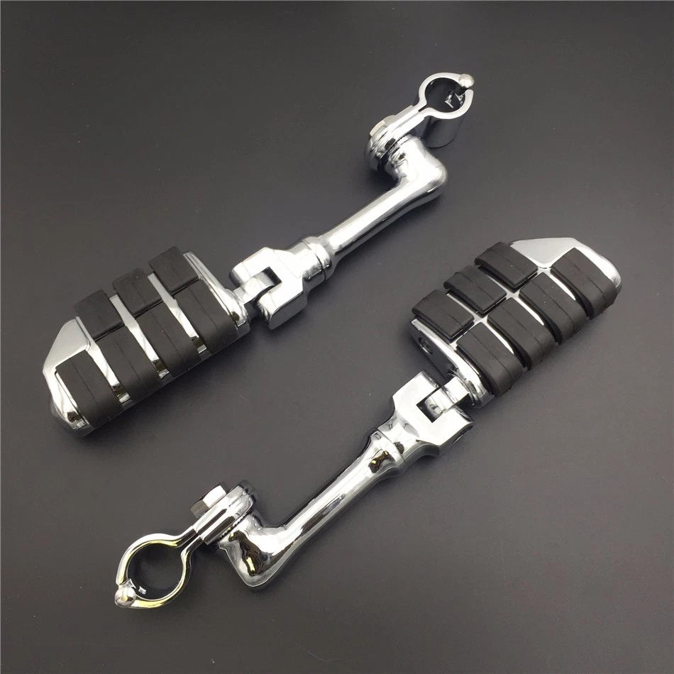 Chrome 1.5" Long Foot Peg for Honda Shadow Valkyrie (1997–2003)