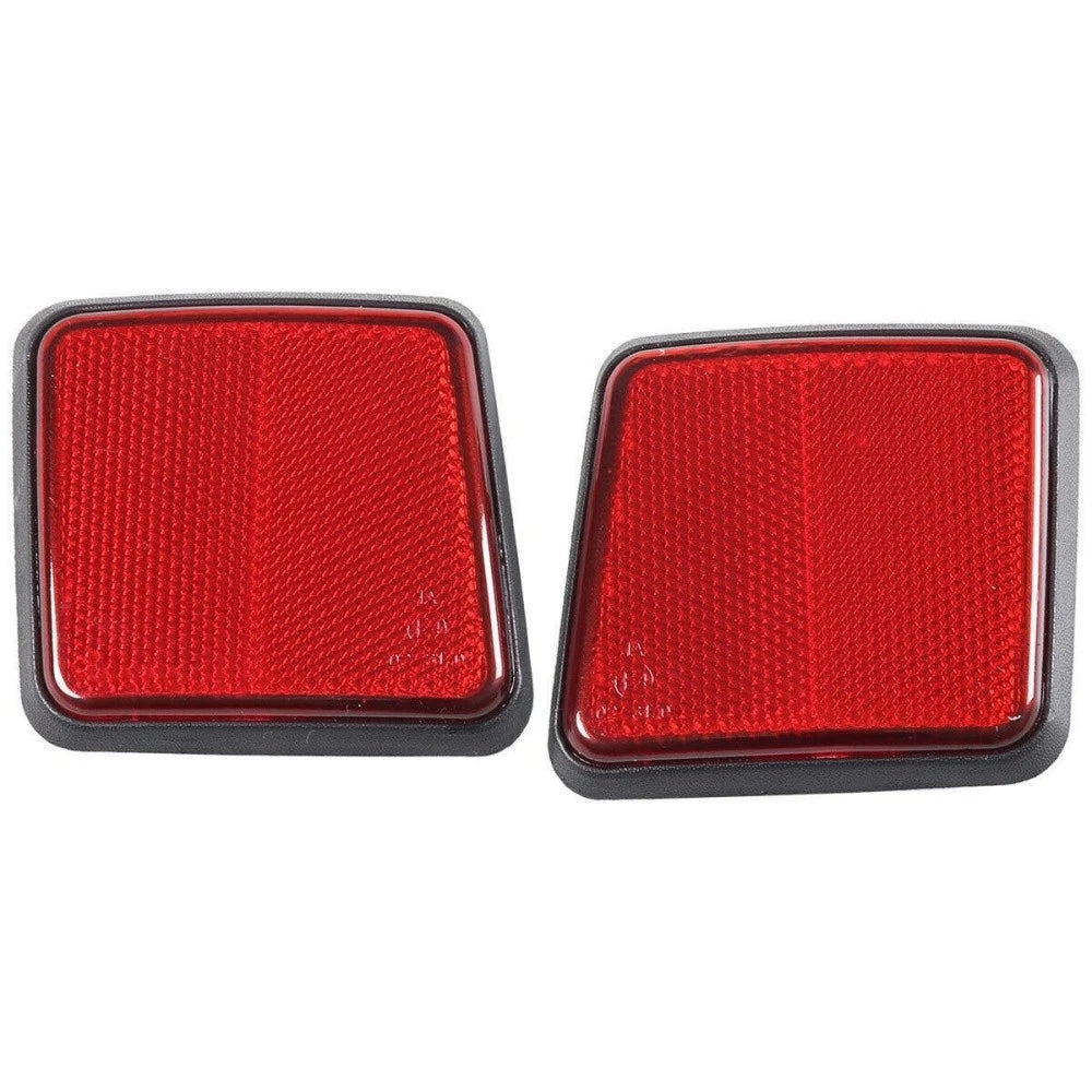 2Pcs Left+Right Side Rear Bumper Reflector 5L8Z17808AA For Ford Escape 2005-2007