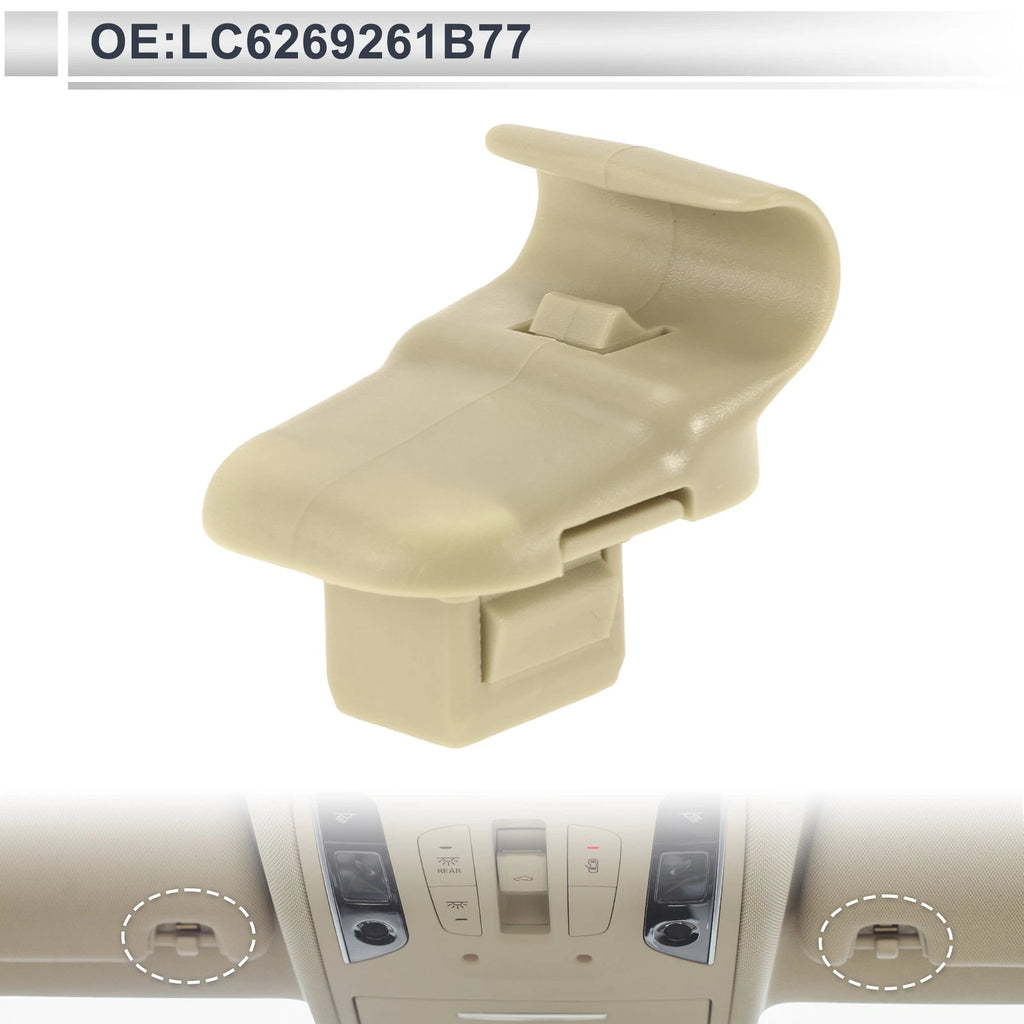 Sun Visor Holder Clip Replacement for Mazda 3 5 6 CX-7 CX-9 (2004–2012)