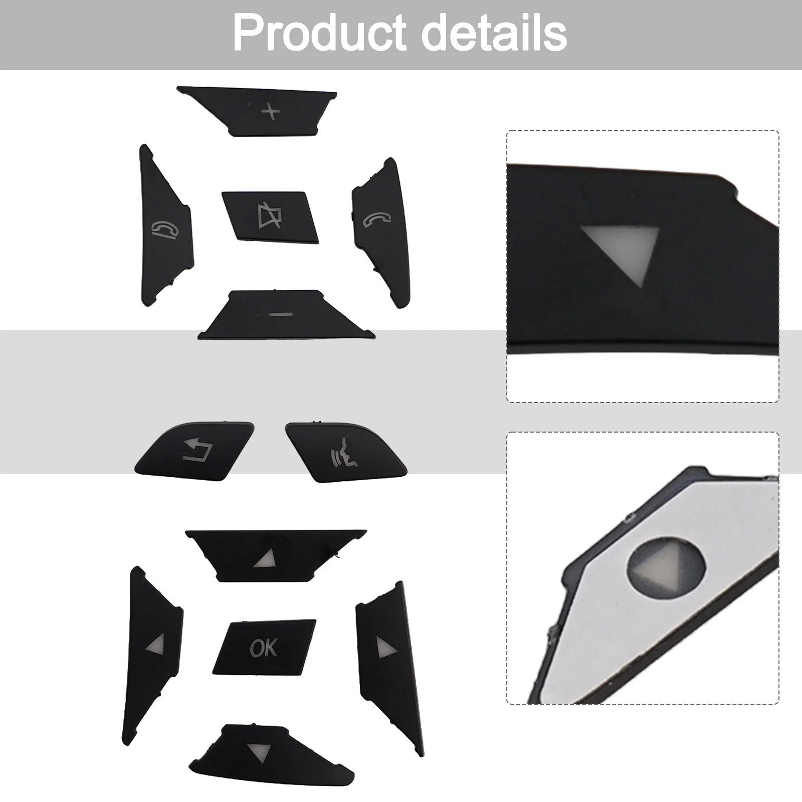 Steering Wheel Switch Buttons for Mercedes E-Class, C-Class, G-Class