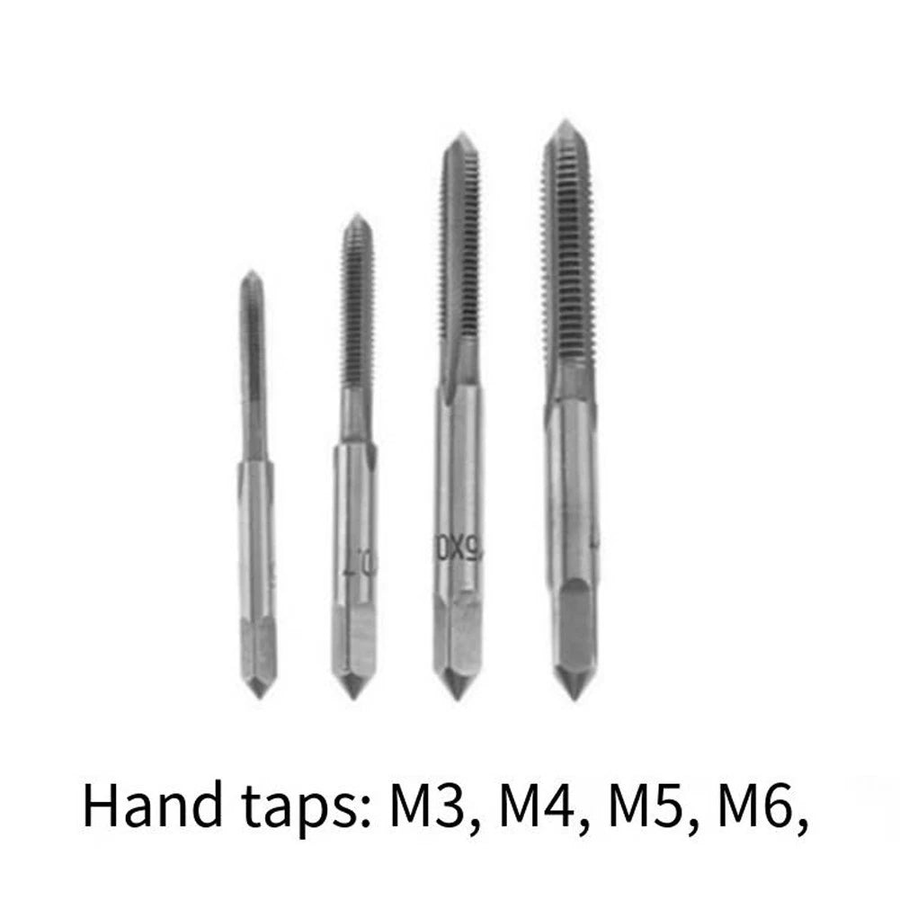 Adjustable Ratchet Hand Tap Wrench with Twist Drill Bit for Precision Threading