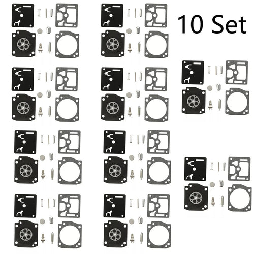 10 Set Carburetor Kit for Husqvarna 345 346 353 (RB-122) Chainsaws